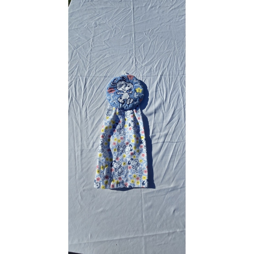 PEANUTS Snoopy Flower Design Hang towel Kitchen Drying Dish